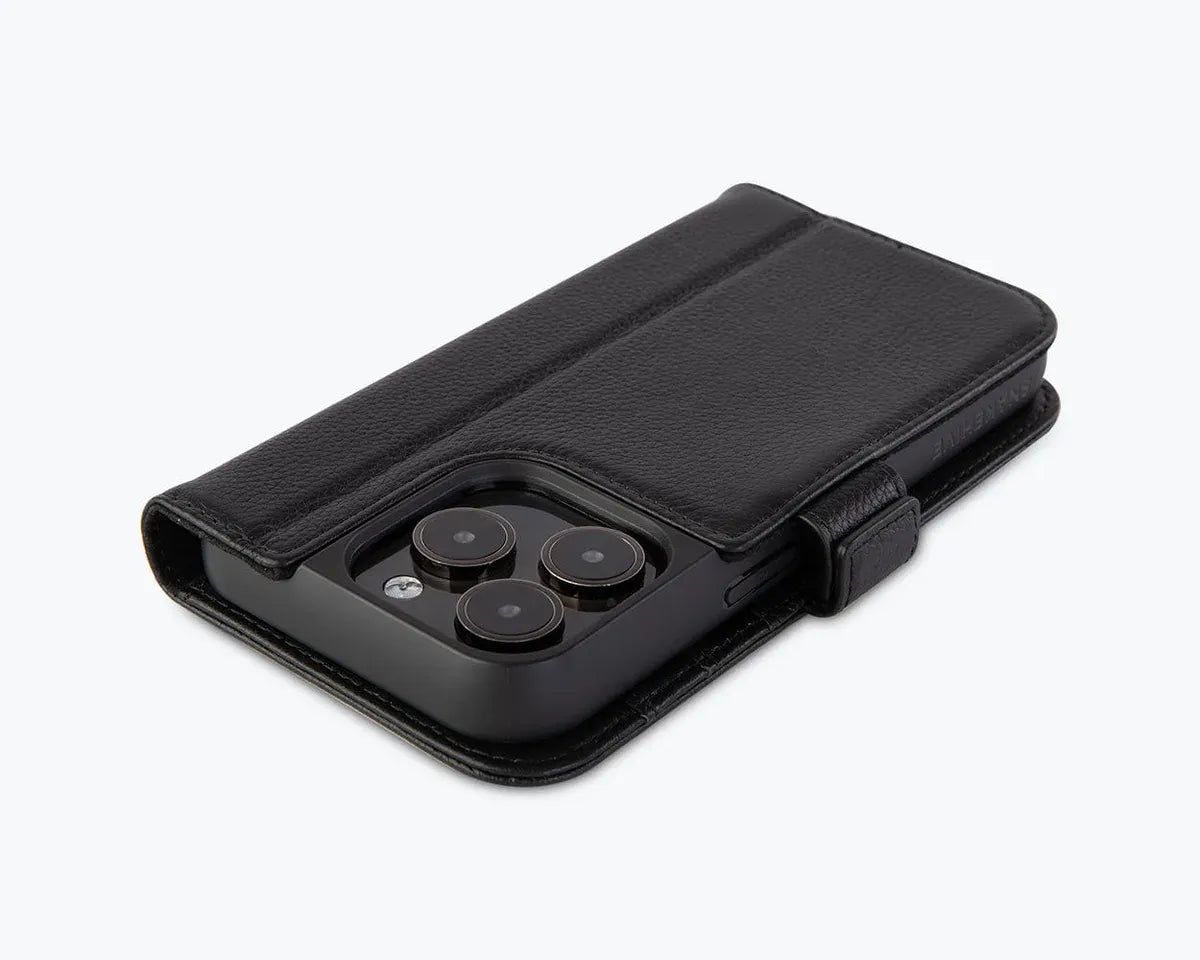 Snakehive UK Metro Wallet Apple iPhone 14 Pro - Metro Leather Wallet Phone Case Metro Leather Wallet Phone Case for Apple iPhone 14 Pro