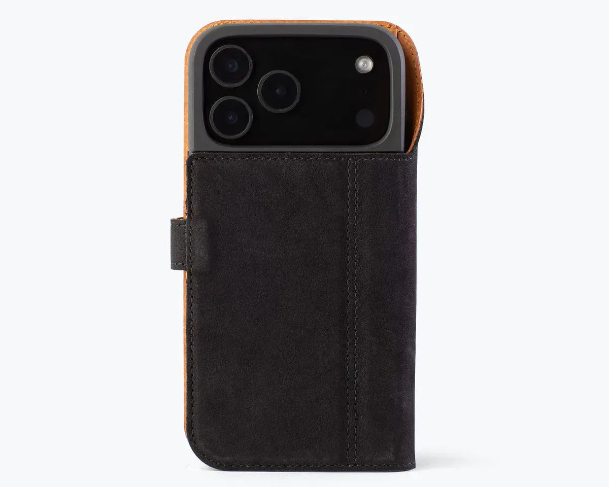 Snakehive Vintage Wallet Apple iPhone 17 Pro Max - Vintage Leather Wallet Phone Case Vintage Leather Wallet Case for Apple iPhone 17 Pro Max