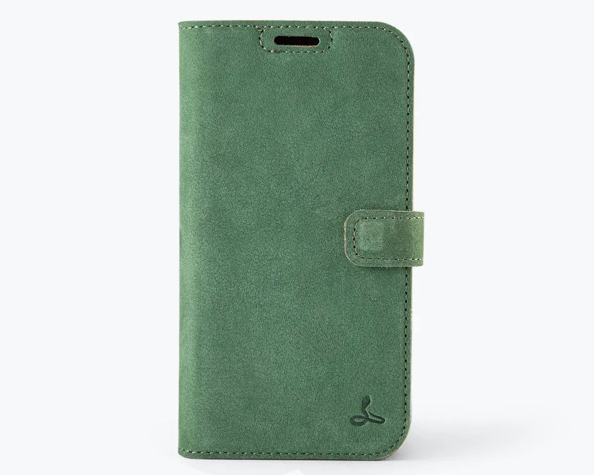 Snakehive Vintage Wallet Apple iPhone 16 - Vintage Leather Wallet Phone Case Vintage Leather Wallet Case for Apple iPhone 16