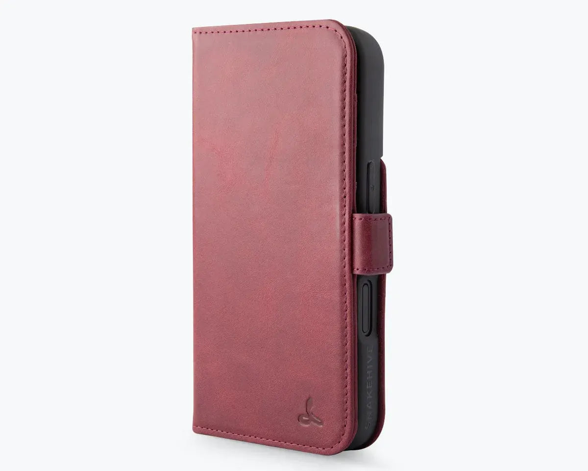 Snakehive Metro Wallet Apple iPhone 17 - Metro Leather Wallet Phone Case Metro Leather Wallet Phone Case for iPhone 17