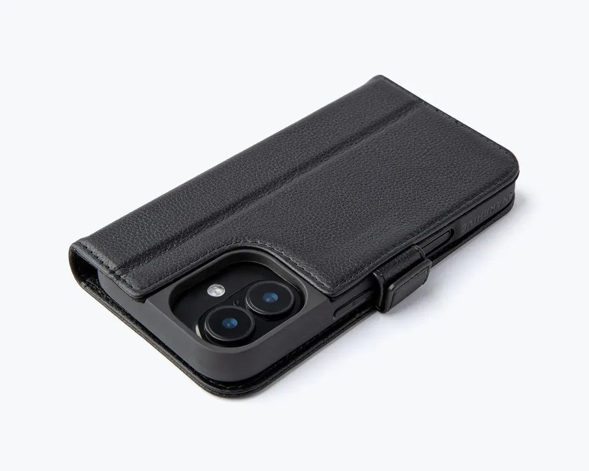 Snakehive Metro Wallet Apple iPhone 17 - Metro Leather Wallet Phone Case Metro Leather Wallet Phone Case for iPhone 17