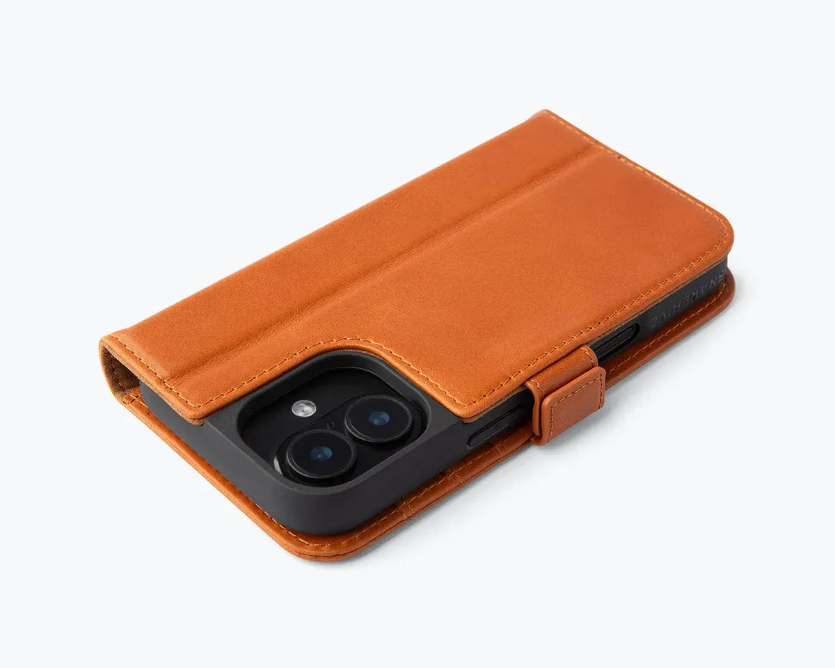 Snakehive Metro Wallet Apple iPhone 17 - Metro Leather Wallet Phone Case Metro Leather Wallet Phone Case for iPhone 17