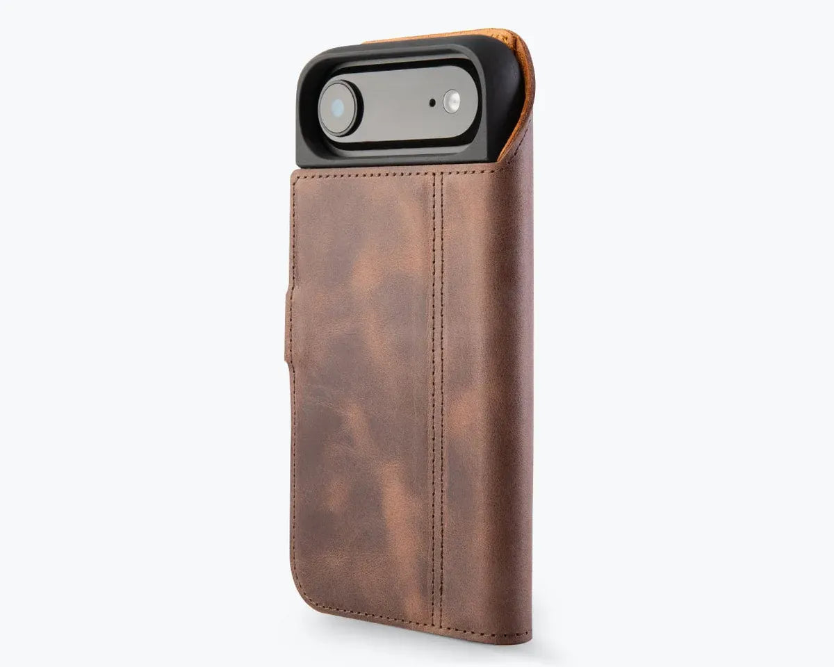 Snakehive Vintage Wallet Apple iPhone Air - Vintage Leather Wallet Phone Case Vintage Leather Wallet Case for Apple iPhone Air