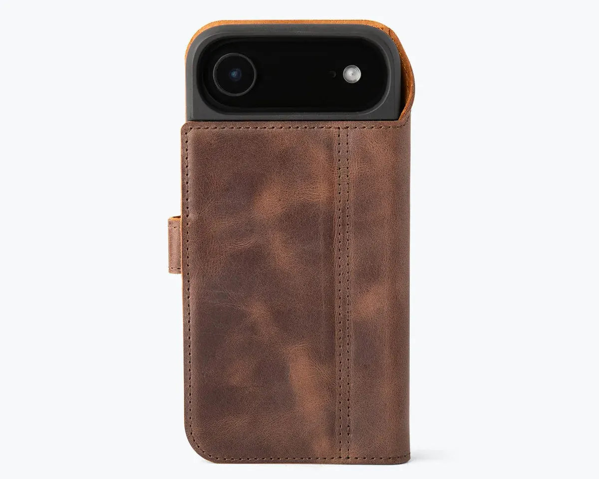 Snakehive Vintage Wallet Apple iPhone Air - Vintage Leather Wallet Phone Case Vintage Leather Wallet Case for Apple iPhone Air