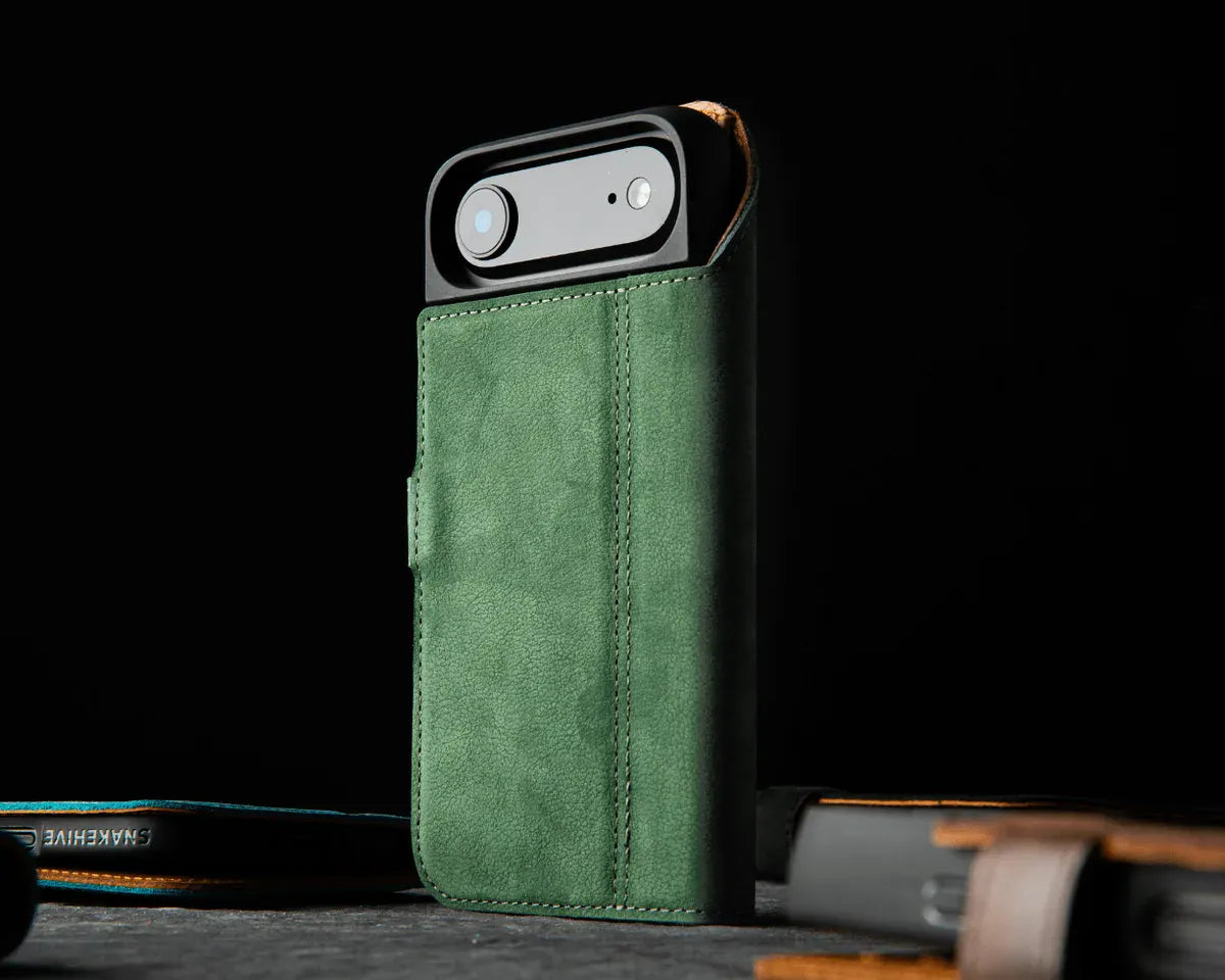 Snakehive Vintage Wallet Apple iPhone Air - Vintage Leather Wallet Phone Case Vintage Leather Wallet Case for Apple iPhone Air