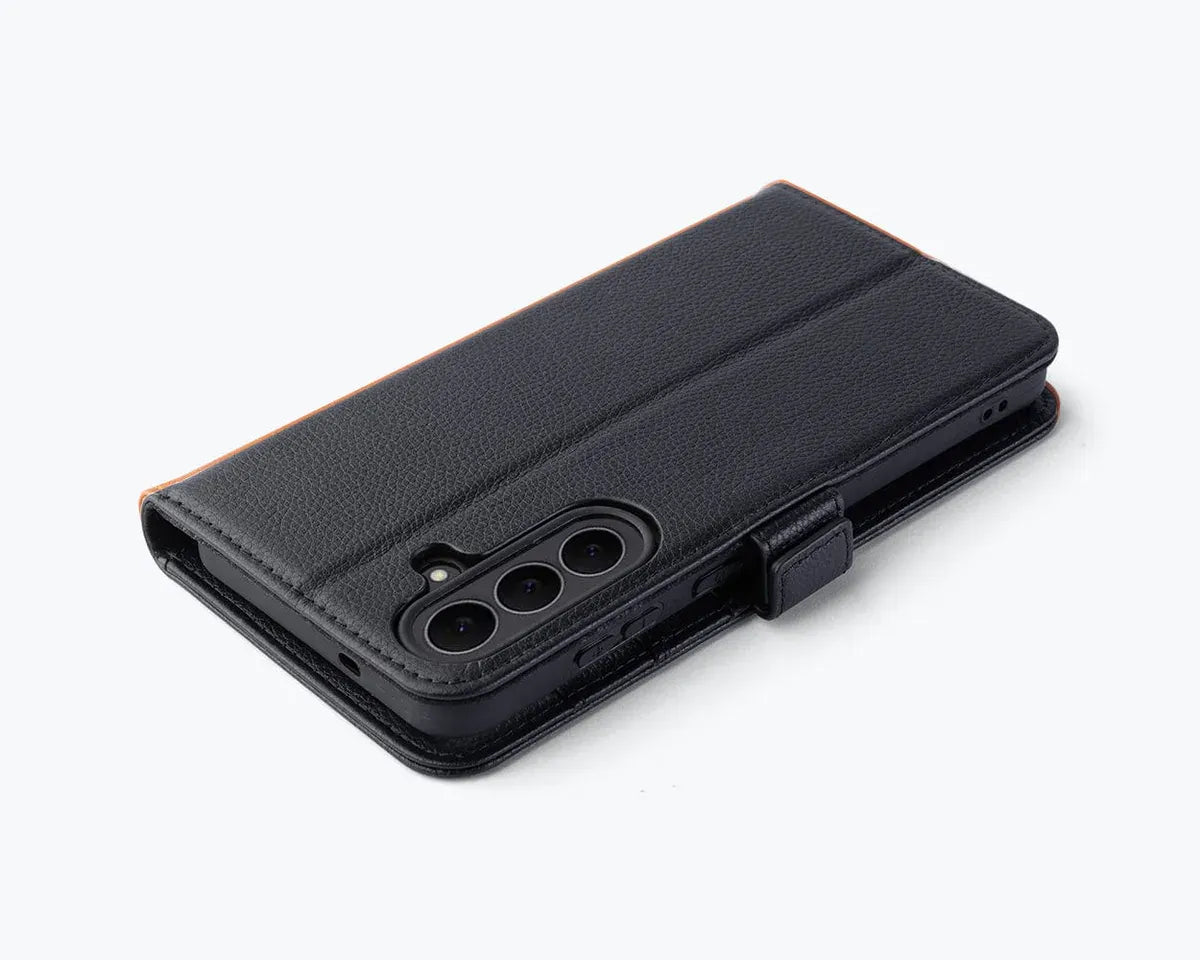 Snakehive Metro Wallet Samsung Galaxy S25 FE - Metro Leather Wallet Phone Case Metro Leather Wallet Phone Case for Samsung Galaxy S25 FE