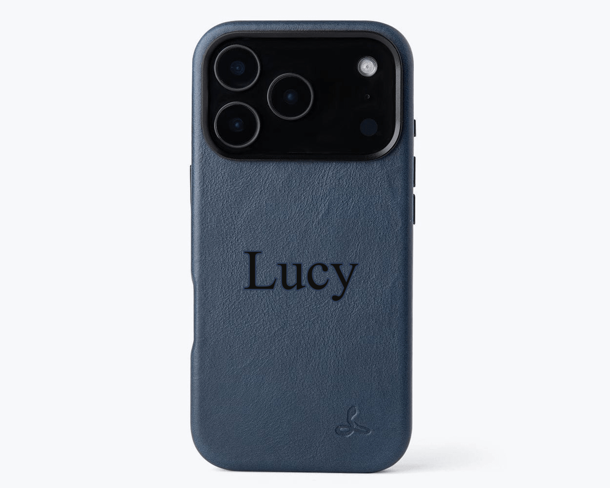 Snakehive Metro Bumper Case Personalised Slim Leather iPhone Case Personalised iPhone Case | Slim Leather Phone Case