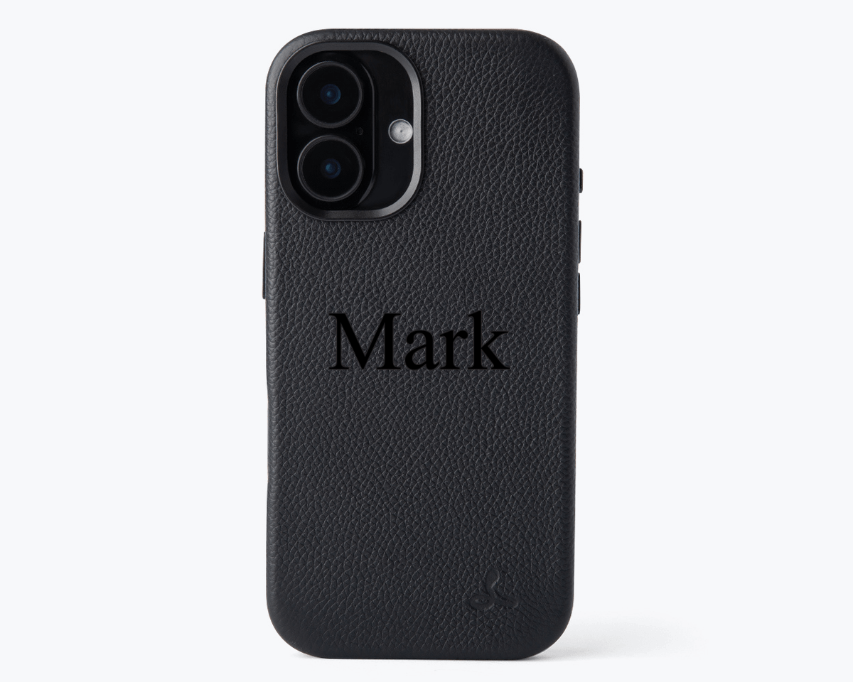 Snakehive Metro Bumper Case Personalised Slim Leather iPhone Case Personalised iPhone Case | Slim Leather Phone Case