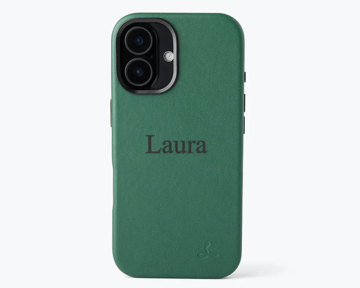 Snakehive Metro Bumper Case Personalised Slim Leather iPhone Case Personalised iPhone Case | Slim Leather Phone Case