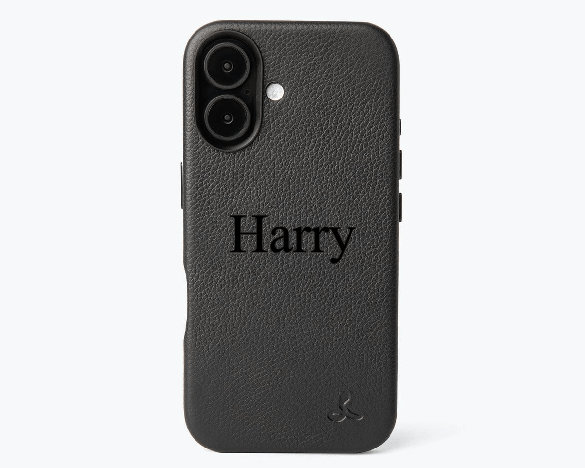 Snakehive Metro Bumper Case Personalised Slim Leather iPhone Case Personalised iPhone Case | Slim Leather Phone Case