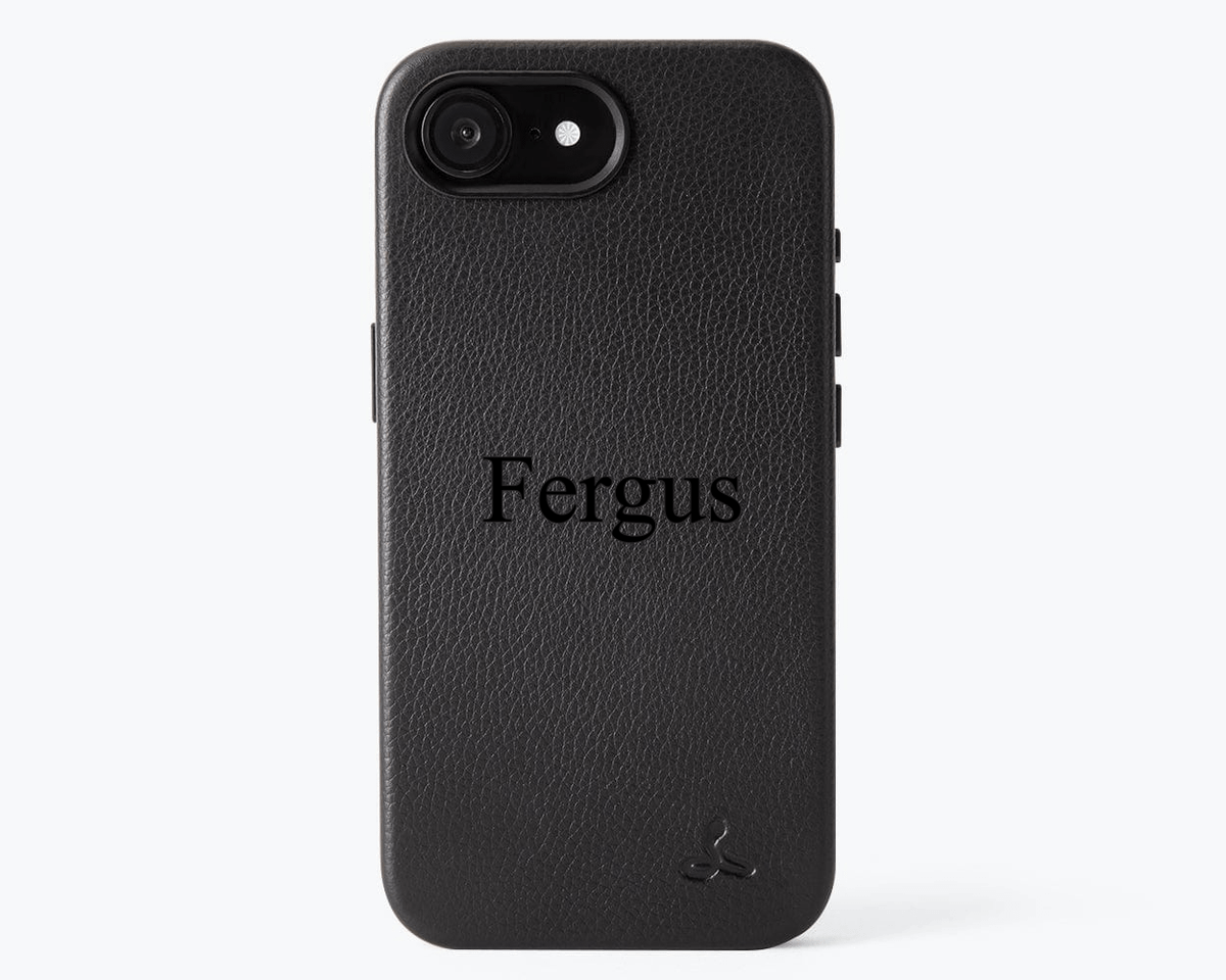 Snakehive Metro Bumper Case Personalised Slim Leather iPhone Case Personalised iPhone Case | Slim Leather Phone Case