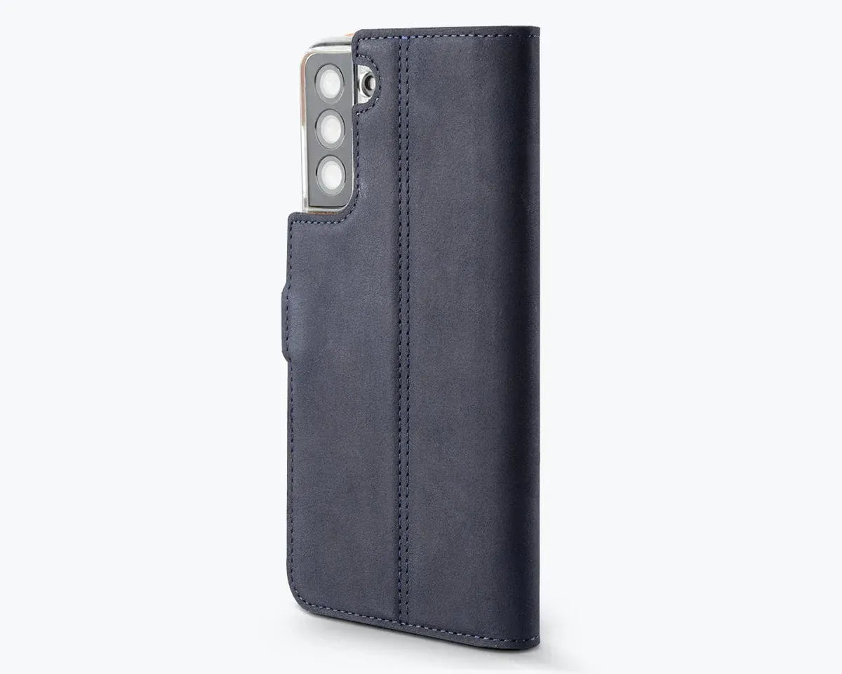 Snakehive UK Vintage Wallet Samsung Galaxy S21 Plus - Vintage Leather Wallet Phone Case Vintage Leather Wallet Case for Samsung Galaxy S21 Plus