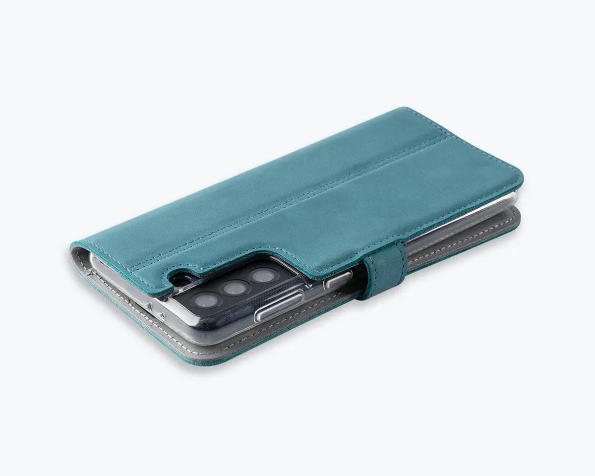 Snakehive UK Vintage Wallet Samsung Galaxy S21 Plus - Vintage Leather Wallet Phone Case Vintage Leather Wallet Case for Samsung Galaxy S21 Plus