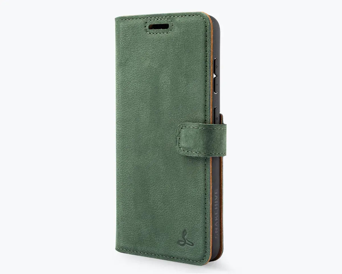 Snakehive Vintage Wallet Samsung Galaxy S26 - Vintage Leather Wallet Phone Case Vintage Leather Wallet Case for Samsung Galaxy S26