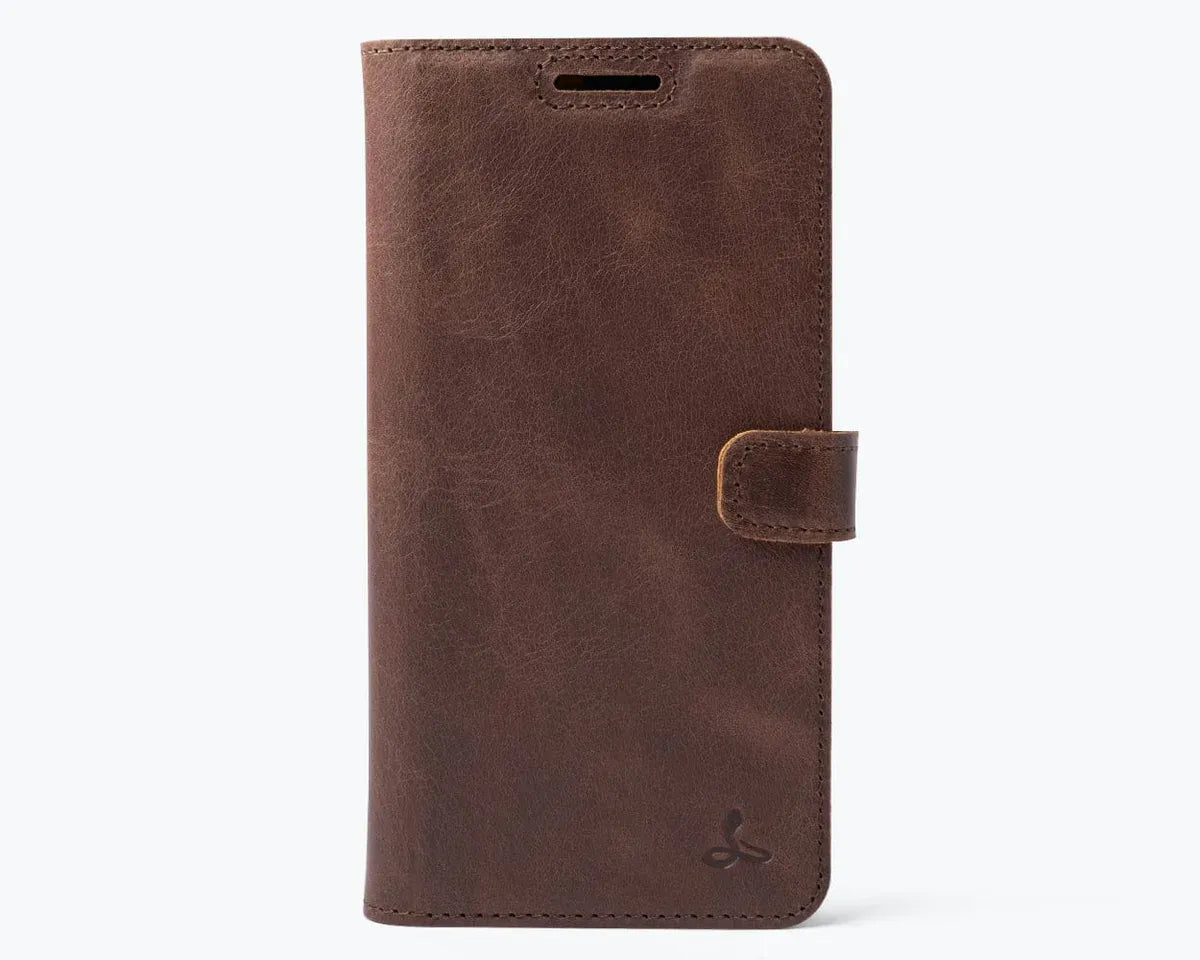 Snakehive Vintage Wallet Samsung Galaxy S26 Plus - Vintage Leather Wallet Phone Case Vintage Leather Wallet Case for Samsung Galaxy S26 Plus