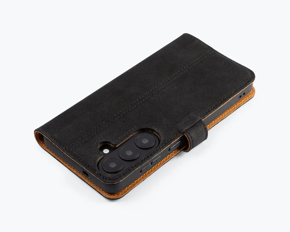 Snakehive Vintage Wallet Samsung Galaxy S26 Plus - Vintage Leather Wallet Phone Case Vintage Leather Wallet Case for Samsung Galaxy S26 Plus