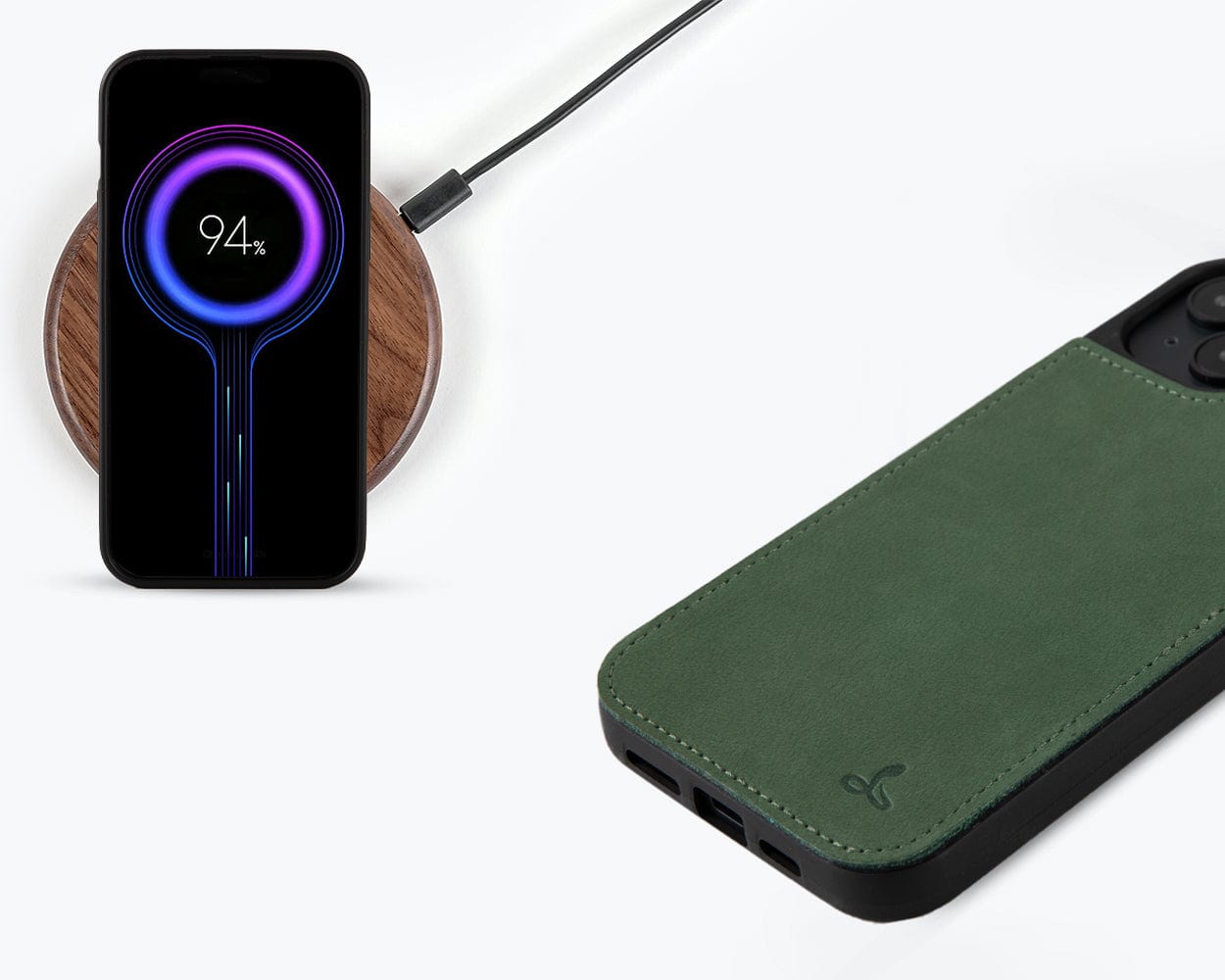 Vintage Leather Back Case Apple Iphone 15 Plus - Snakehive UK