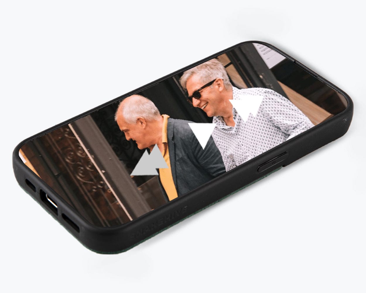 Vintage Leather Back Case Apple Iphone 15 Pro - Snakehive UK