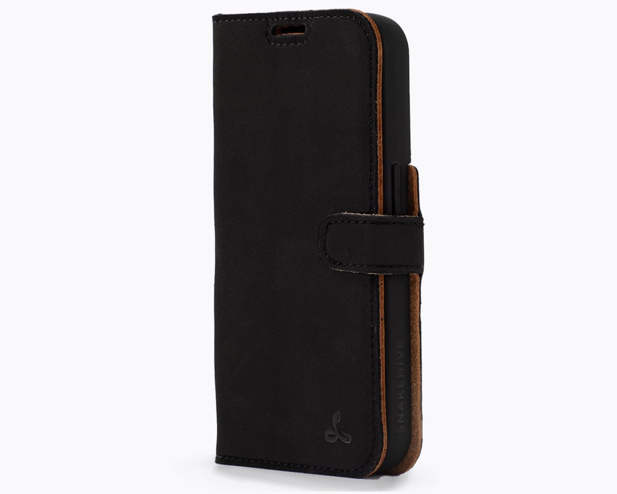 Iphone 15 Pro Leather Wallet Case - Snakehive UK
