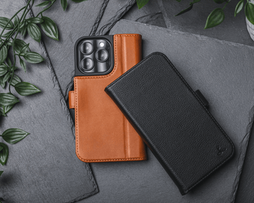 Metro Leather Wallet Phone Case for Apple iPhone 16 Pro Max