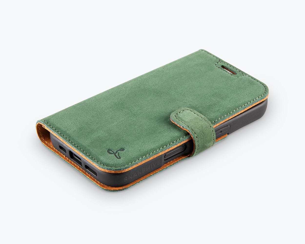 Apple Iphone 16 Vintage Leather Wallet - Snakehive UK