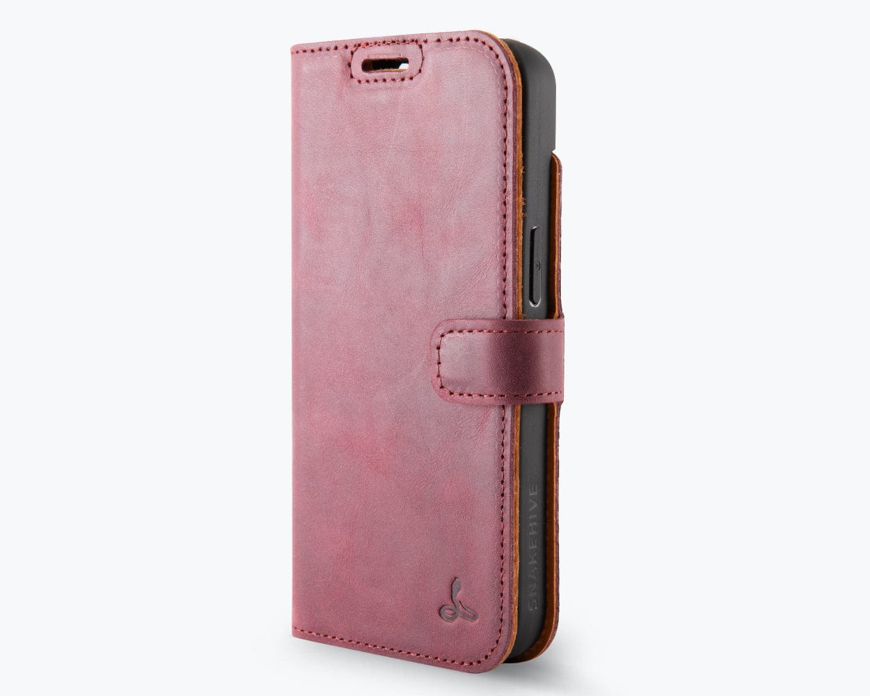 Apple iPhone 16e - Vintage Leather Wallet Phone Case