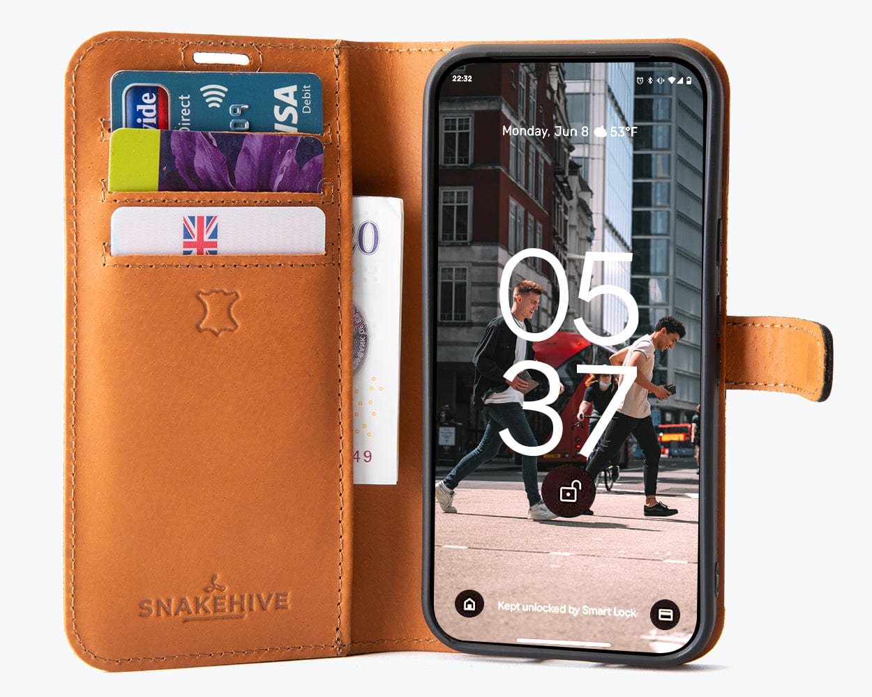Vintage Leather Wallet Case for Google Pixel 9