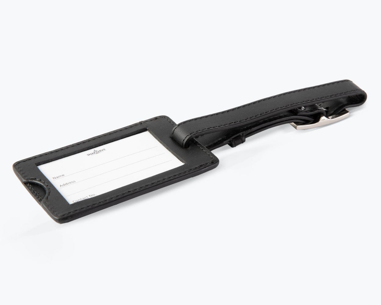 Leather Luggage Tag The Essential Collection - Snakehive UK