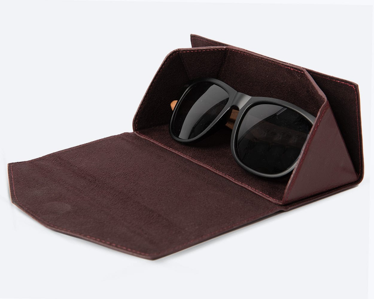 Metro Smart Leather Glasses Case - Snakehive UK