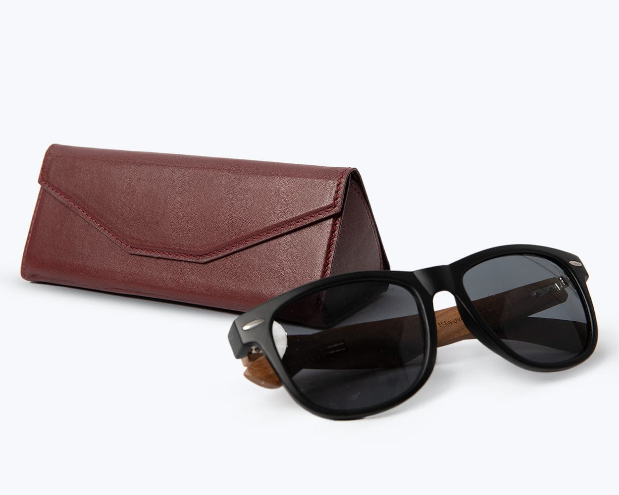 Metro Smart Leather Glasses Case - Snakehive UK