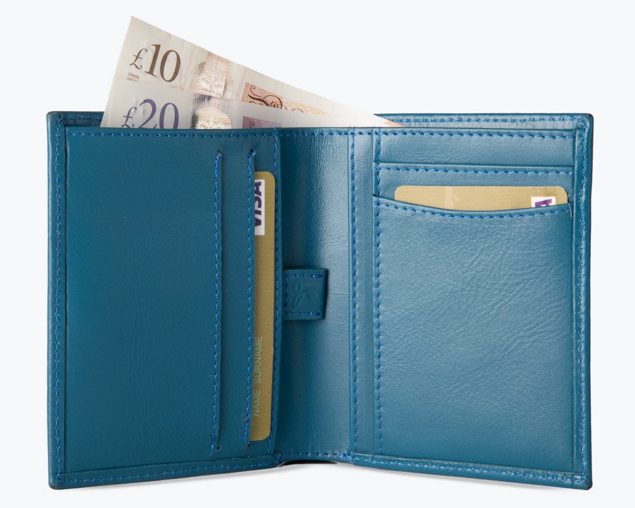 Metro Leather Bifold Wallet - Snakehive UK
