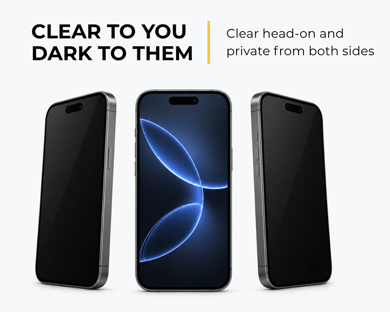 Snakehive Privacy Glass Apple iPhone 15 - Privacy Glass Screen Protector (x2) Privacy Glass Screen Protector (x2) for iPhone 15
