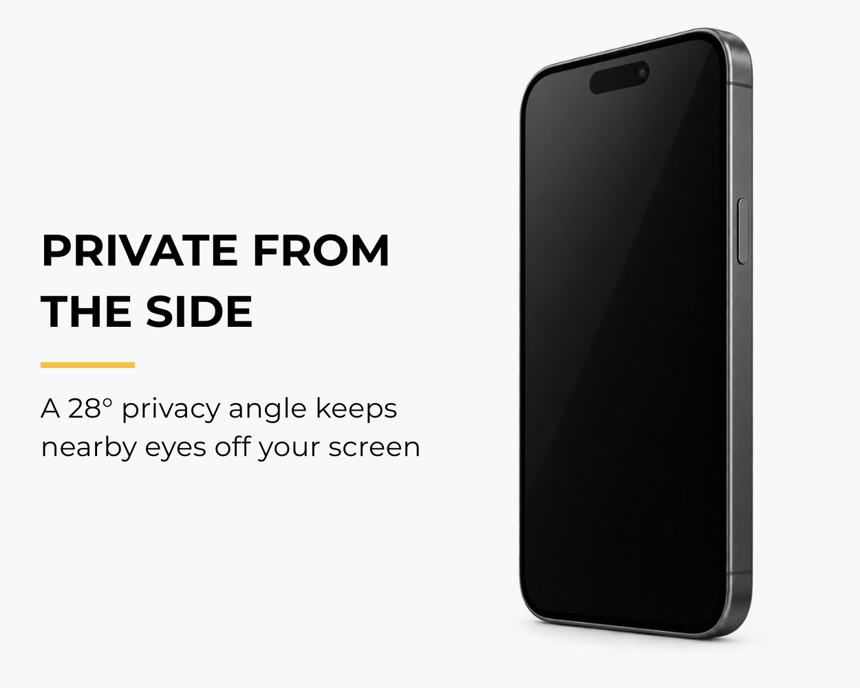 Snakehive Privacy Glass Apple iPhone 15 - Privacy Glass Screen Protector (x2) Privacy Glass Screen Protector (x2) for iPhone 15
