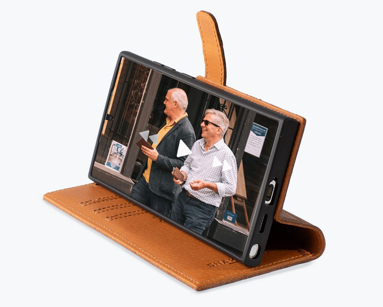 Samsung Galaxy S24 Ultra Vintage Leather Wallet - Snakehive UK