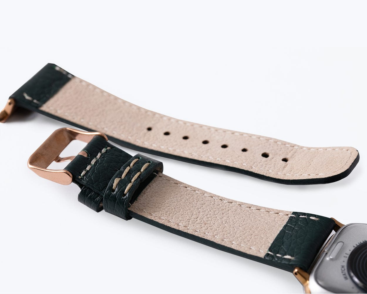 Metro Leather Apple Watch Strap - Snakehive UK