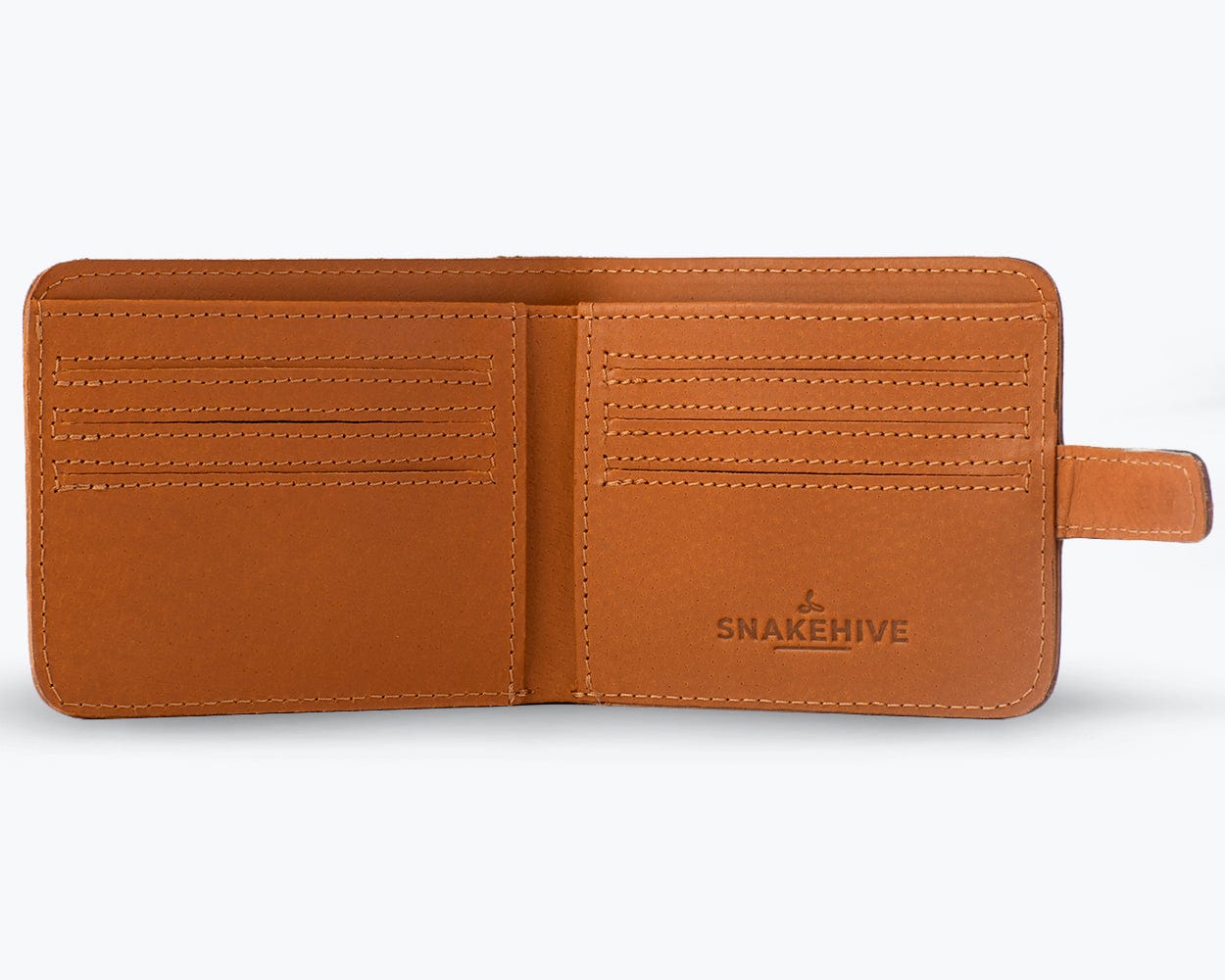 Vintage Leather Money Wallet With Clasp - Snakehive UK