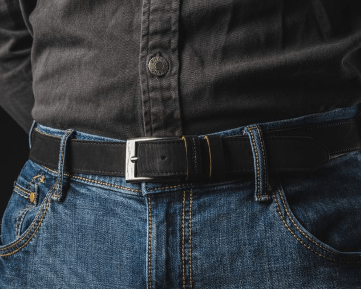 Vintage Leather Belt