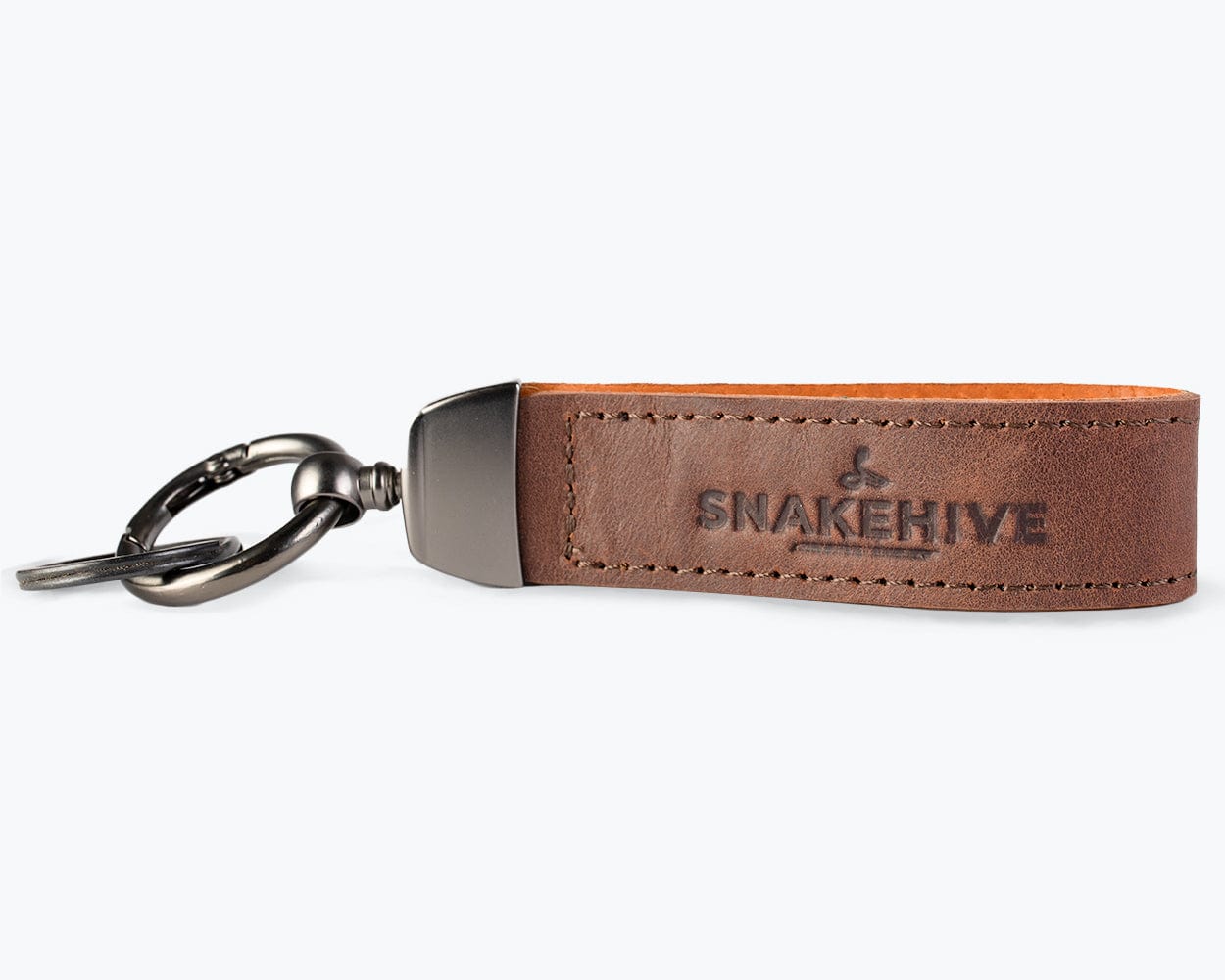 Vintage Leather Key Loop - Snakehive UK