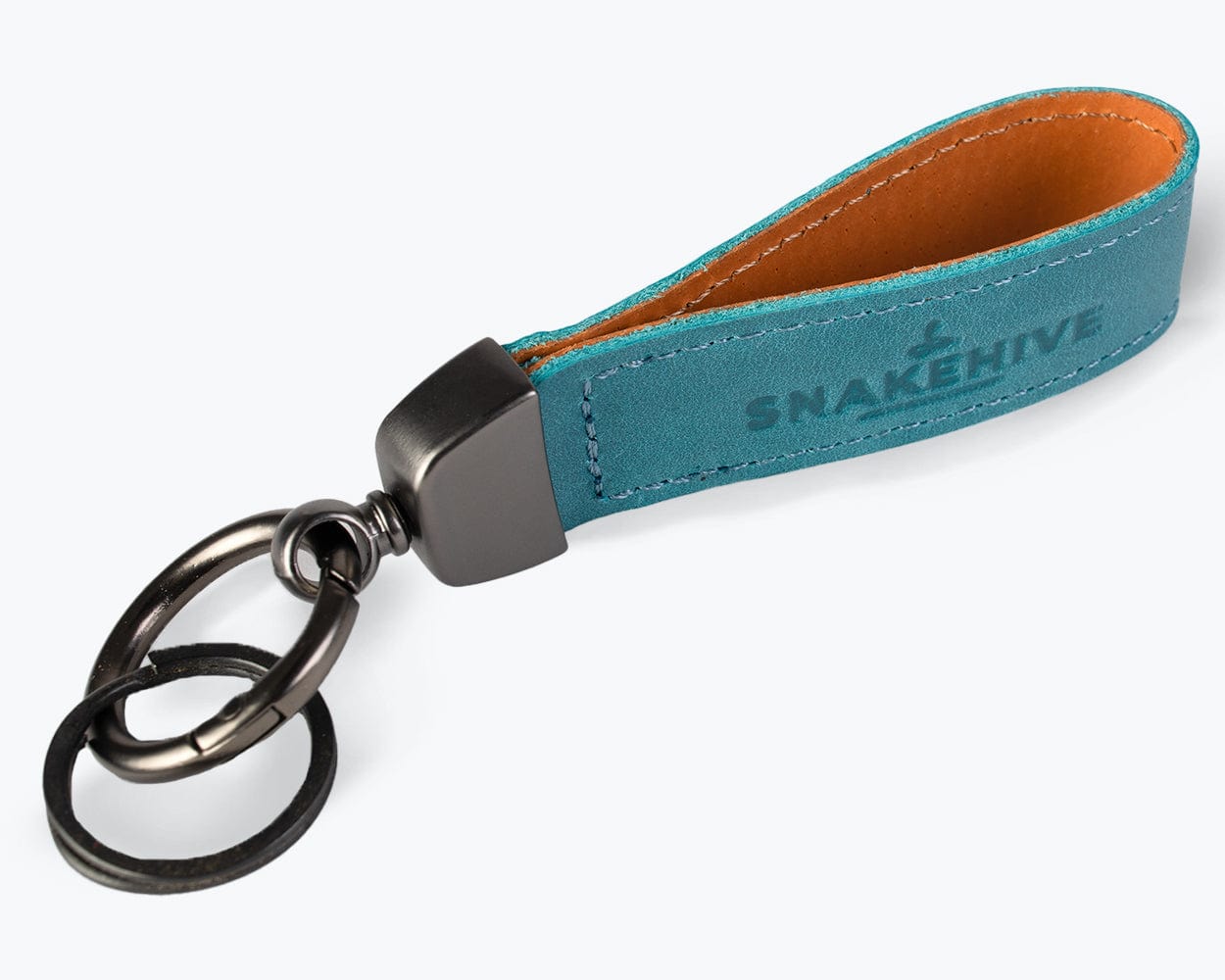 Vintage Leather Key Loop - Snakehive UK