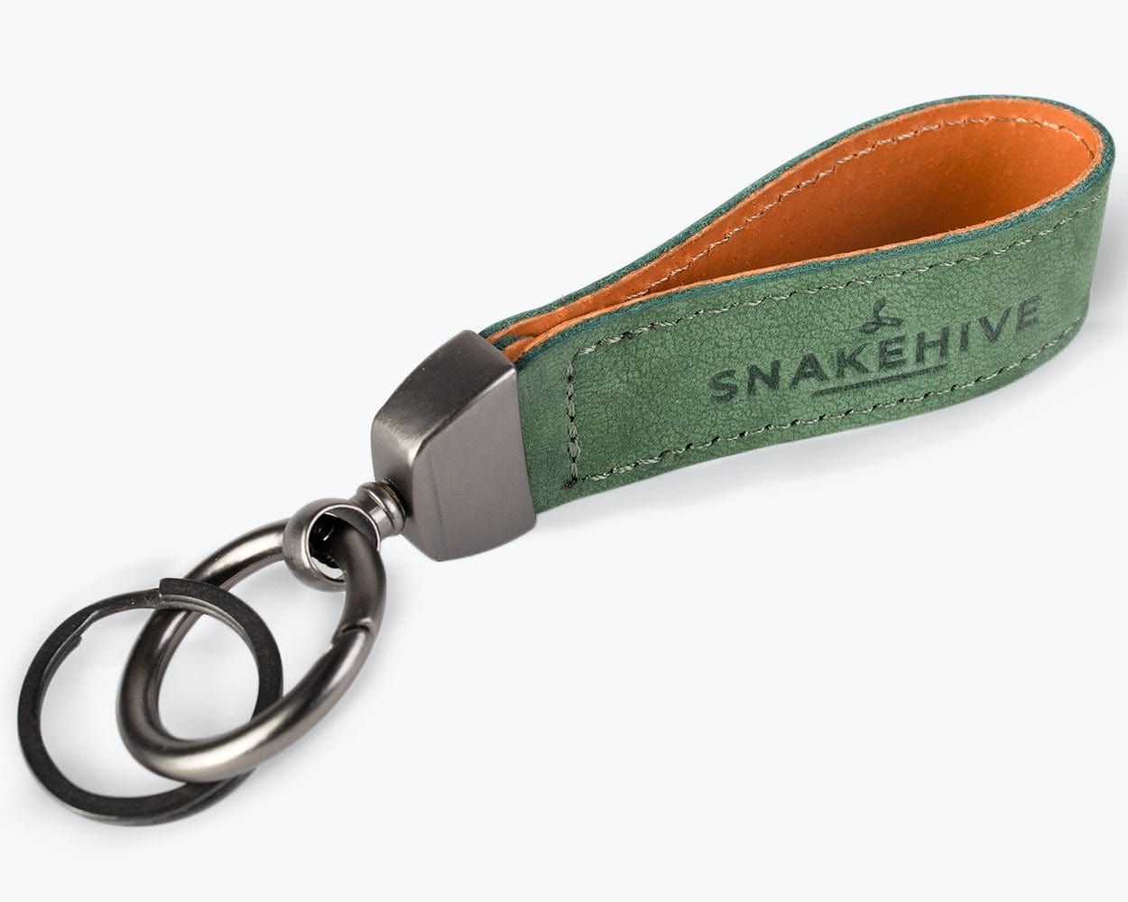 Vintage Leather Key Loop - Snakehive UK
