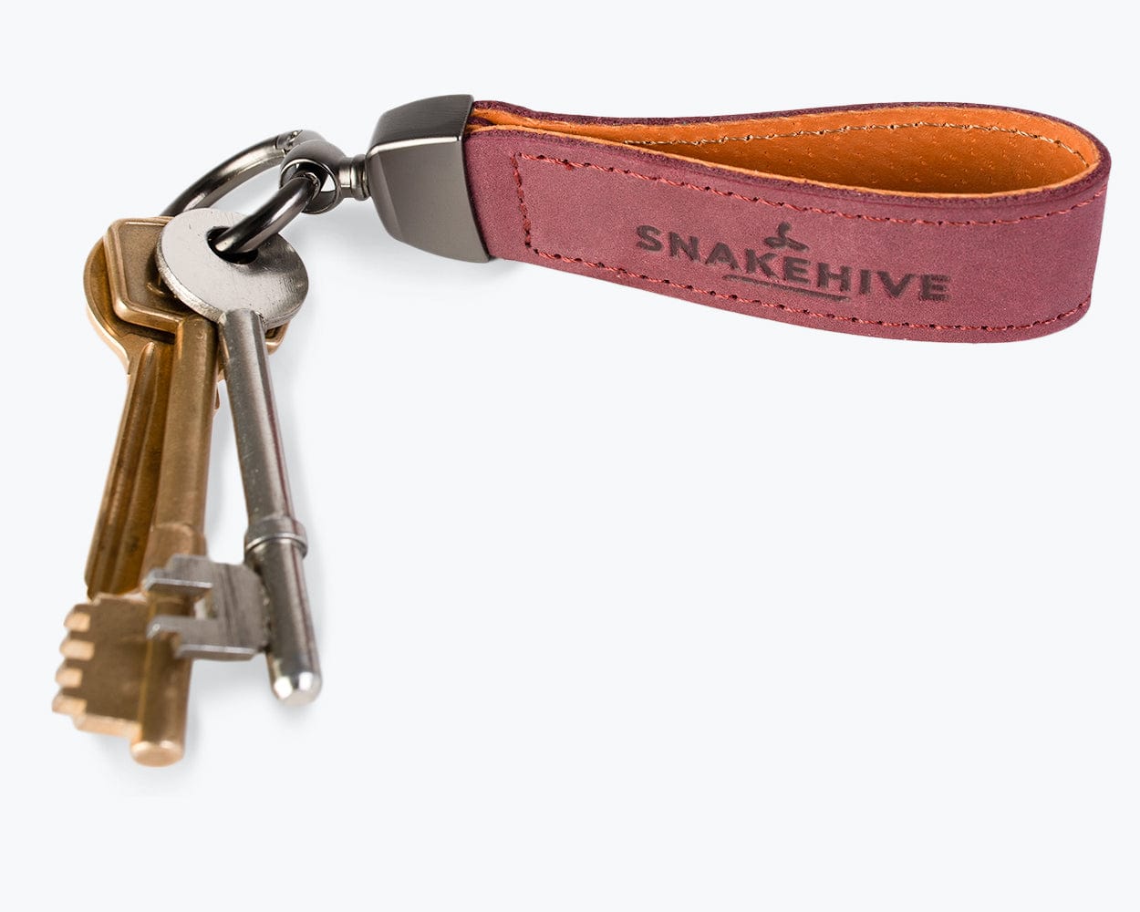 Vintage Leather Key Loop - Snakehive UK