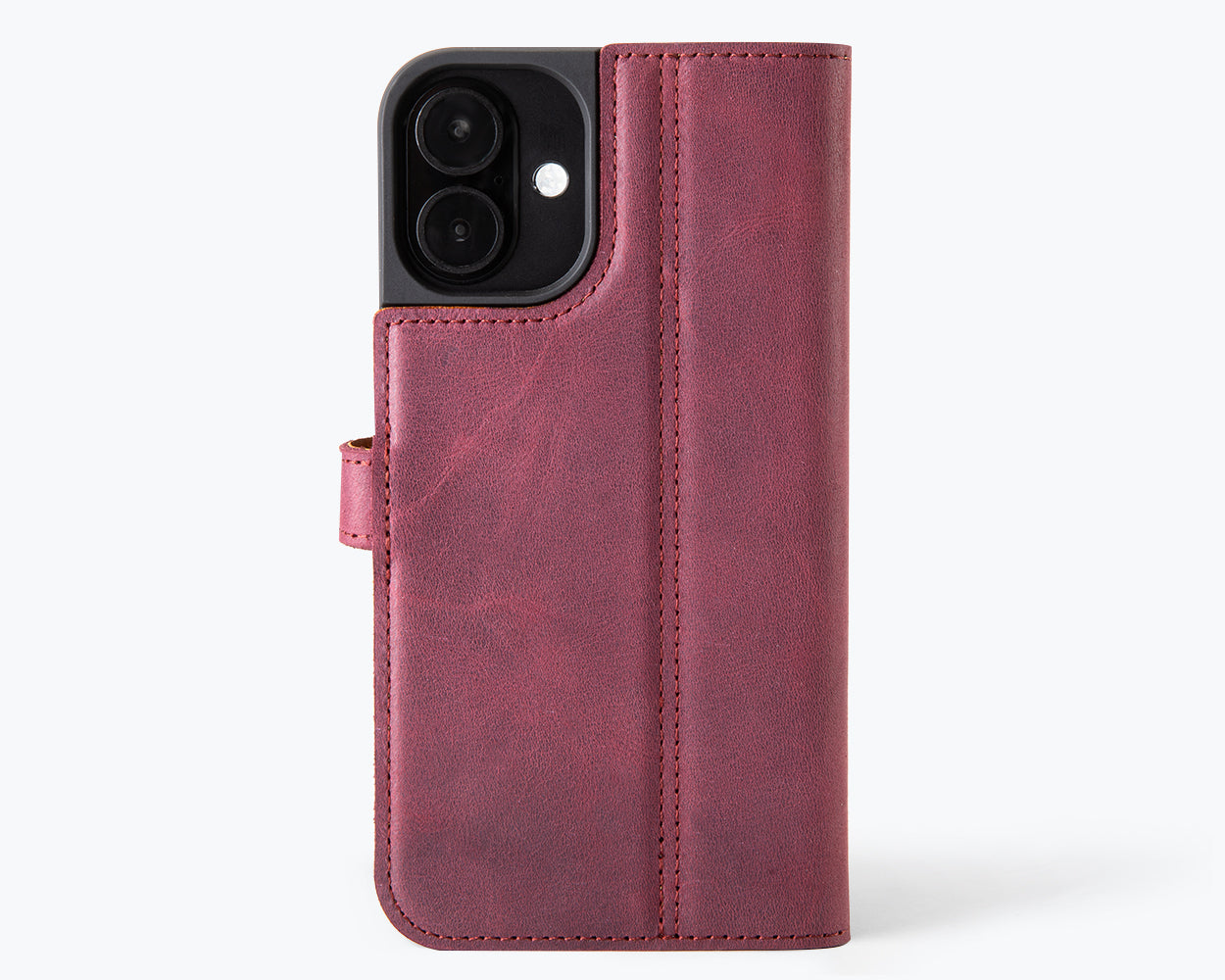 Apple iPhone 16 Plus - Vintage Leather Wallet