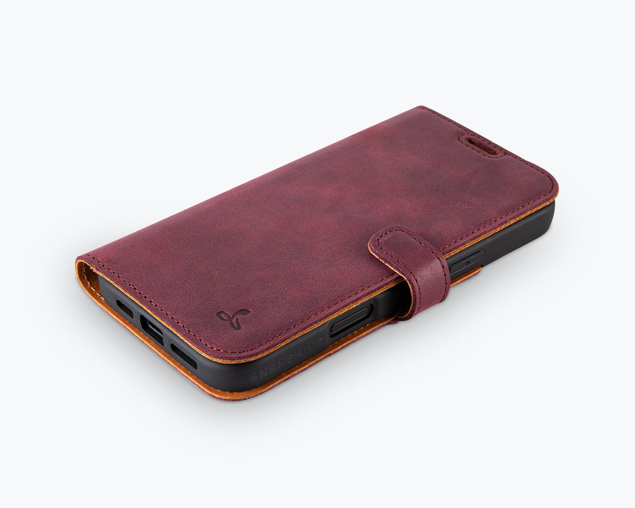 Apple iPhone 16 Plus - Vintage Leather Wallet