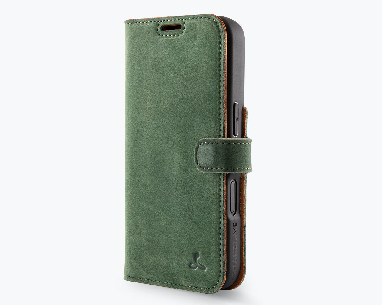 Apple Iphone 16 Pro Vintage Leather Wallet - Snakehive UK