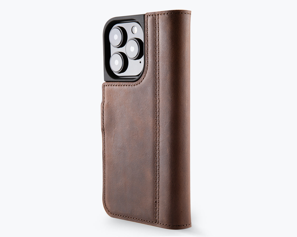 Apple Iphone 16 Pro Vintage Leather Wallet - Snakehive UK