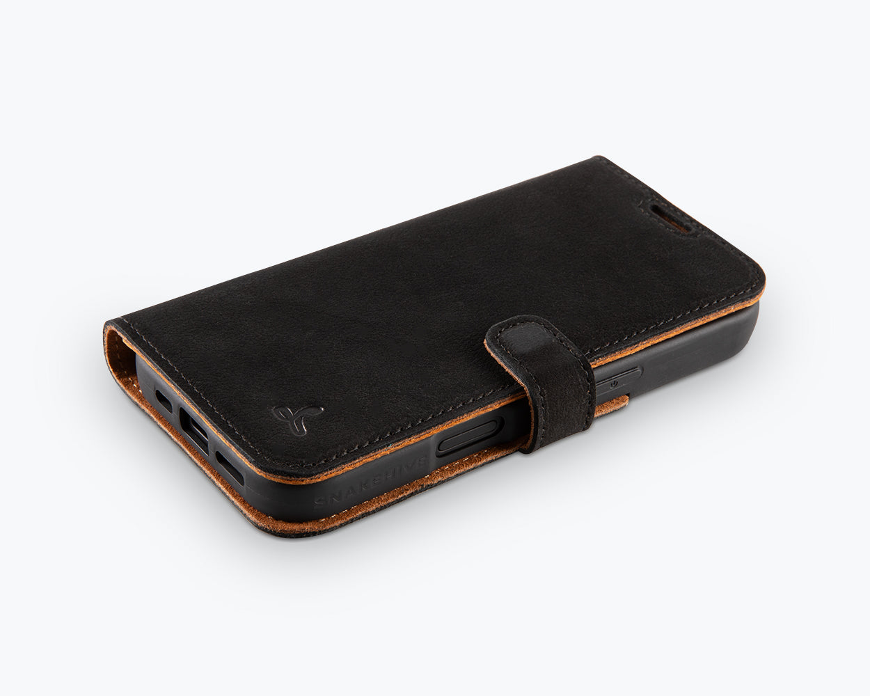 Apple Iphone 16 Pro Vintage Leather Wallet - Snakehive UK