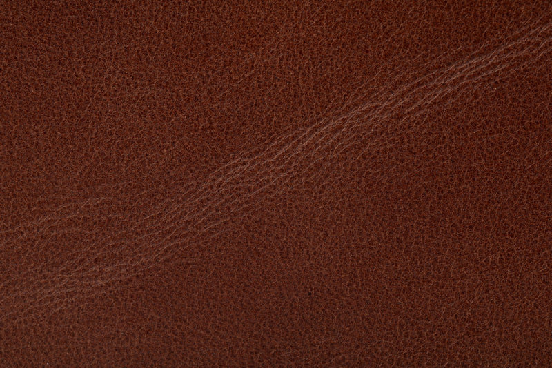 Vegetable-Tanned Leather in Auburn