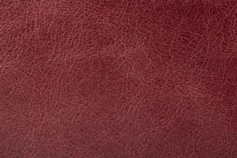 Crazy Horse Leather in Plum