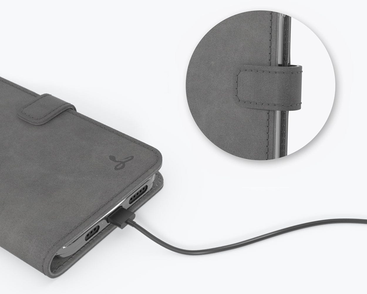 Apple iPhone 12 - Vintage Leather Wallet (Almost Perfect) Teal Apple iPhone 12 - Snakehive UK