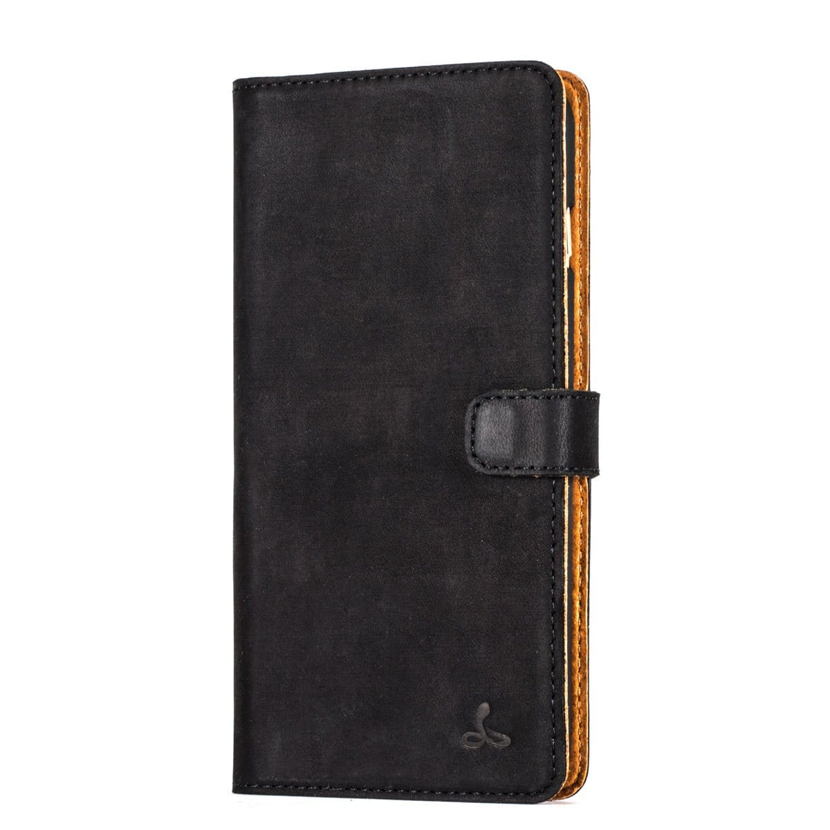 Vintage Leather Wallet - Apple iPhone 6/6S Plus Black Apple iPhone 6 Plus - Snakehive UK